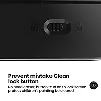 Portronics Ruffpad One is an 8.5" LCD writing pad that offers a transparent screen for easy note-taking and drawing. Lightweight and portable, it's perfect for students and professionals alike.