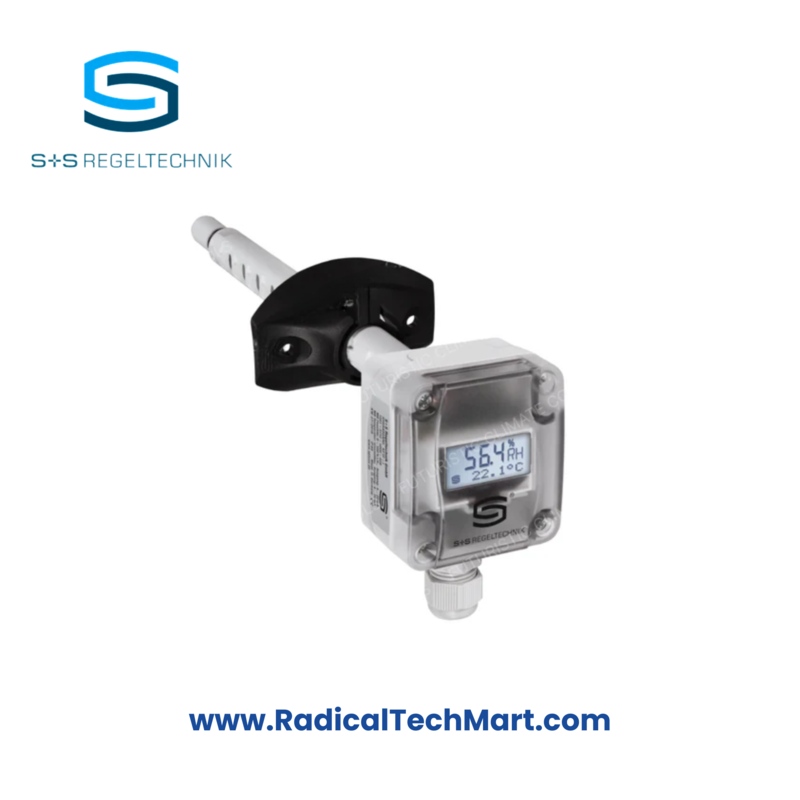 RegelTechnik KFTF-I Duct Humidity and Temperature Sensor with Protective Tube and IP65 Housing