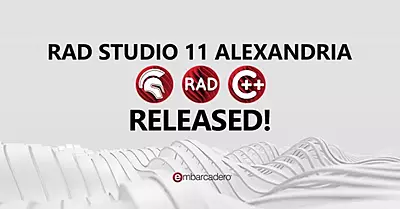 Embarcadero Borland RAD Studio 11.x Professional Licence ESD (C++ /Delphi)