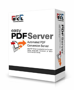 BCL easyPDF Server ESD