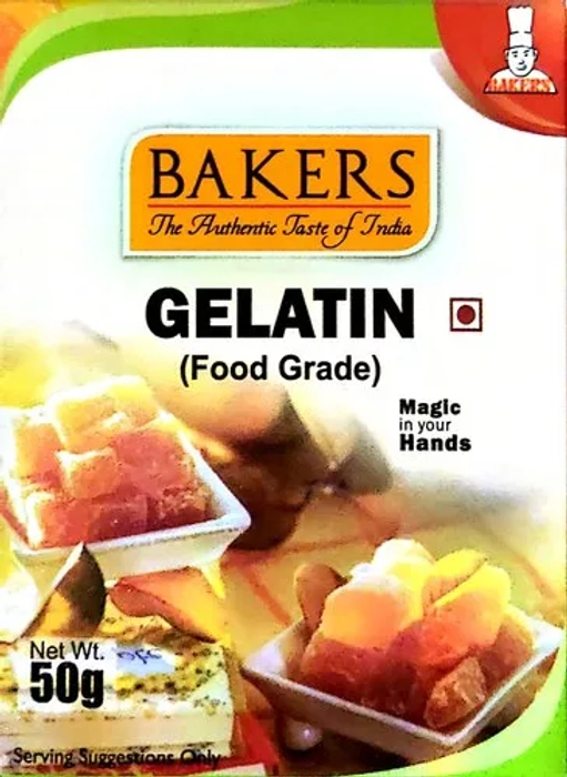 Bakers gelatin 50g
