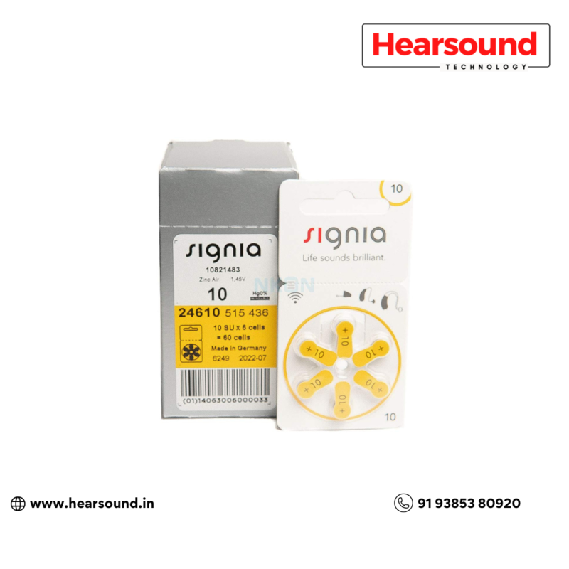 Signia Batteries - 10