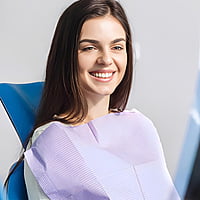 ET Dental Patient Bibs – Purple | Disposable Waterproof Dental Bibs | Pack of 125