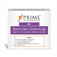 Prime Dental Restorite OrthoGrip Light Cure Orthodontic Adhesive Kit