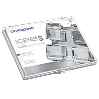 OrthoMetric Iceram-S Monocrystalline Ceramic Bracket MBT 022 - (10.91.2000)