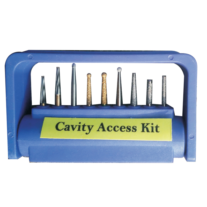 Pivo Inlay Onlay Preparation Airotor Diamond Burs Kit Set of 10
