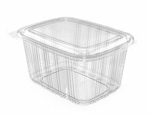 PET Hinged Containers: TB 750/1400