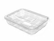PET Hinged Containers: AT 751/550