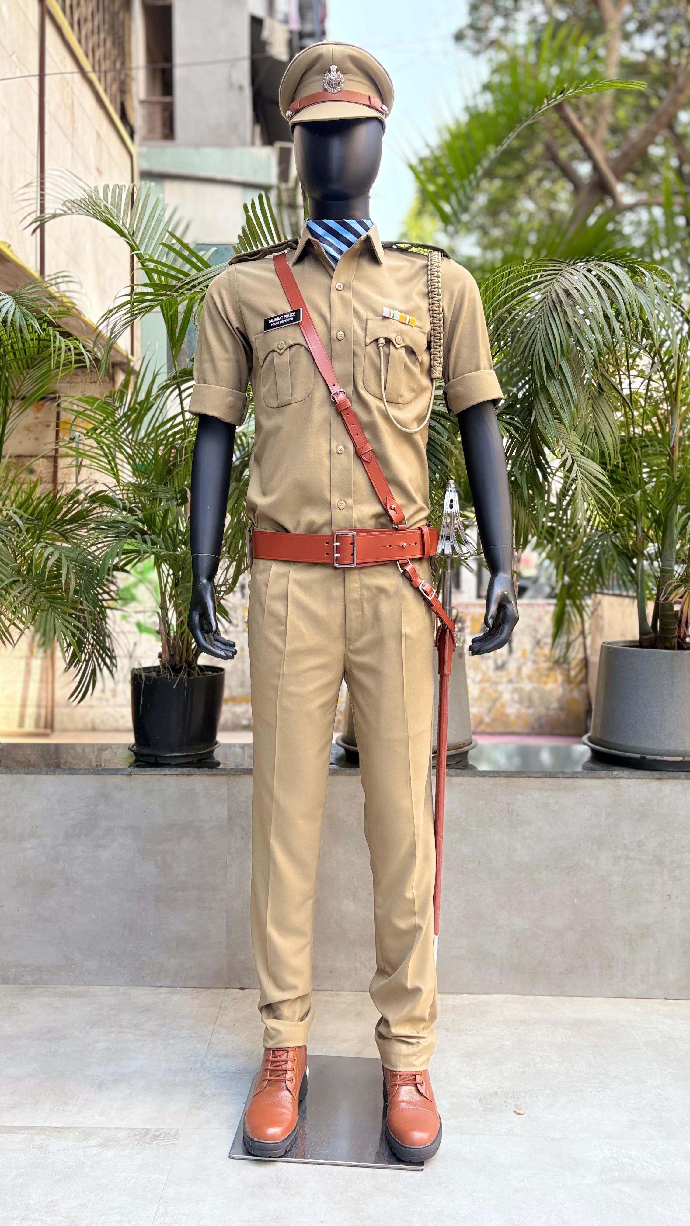 SG CROSS BELT : NPA TAN LEATHER