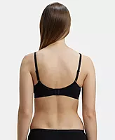 Jockey Wirefree Non Padded Super Combed Cotton Elastane Stretch Full Coverage Everyday Bra with Contoured Shaper Panel and Adjustable Straps - 1250