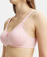 Jockey Wirefree Non Padded Super Combed Cotton Elastane Stretch Full Coverage Everyday Bra with Contoured Shaper Panel and Adjustable Straps - 1250