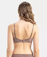 Jockey Wirefree Non Padded Super Combed Cotton Elastane Stretch Full Coverage Everyday Bra with Contoured Shaper Panel and Adjustable Straps - 1250