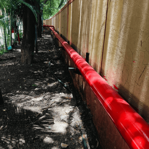 Pawar Public School - Fire Pipe Painting