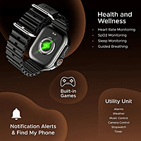 boAt Wave Aura Smart Watch – AMOLED Display | Bluetooth Calling