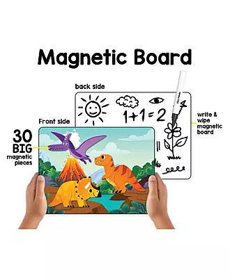 Magnetic Puzzle Dinosaurs
