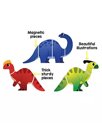 Magnetic Puzzle Dinosaurs