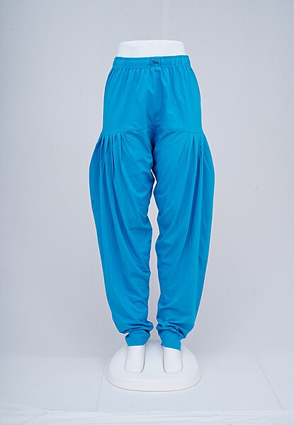 Women Turquoise Patiyala