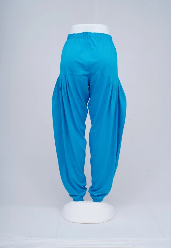 Women Turquoise Patiyala