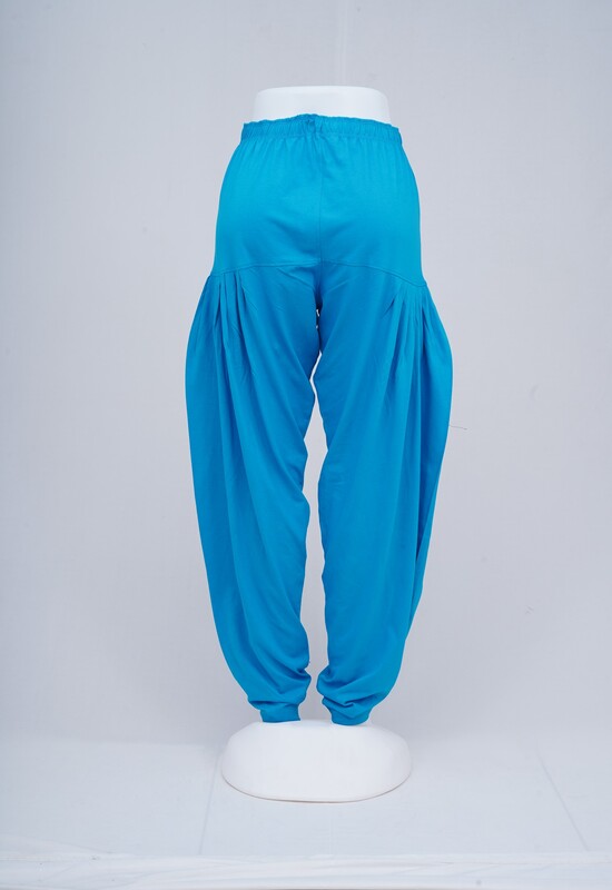 Women Turquoise Patiyala