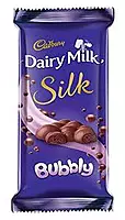 CADBURY SILK BUBBLY 120GM