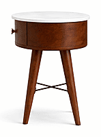 Banglore Marble Round End Table