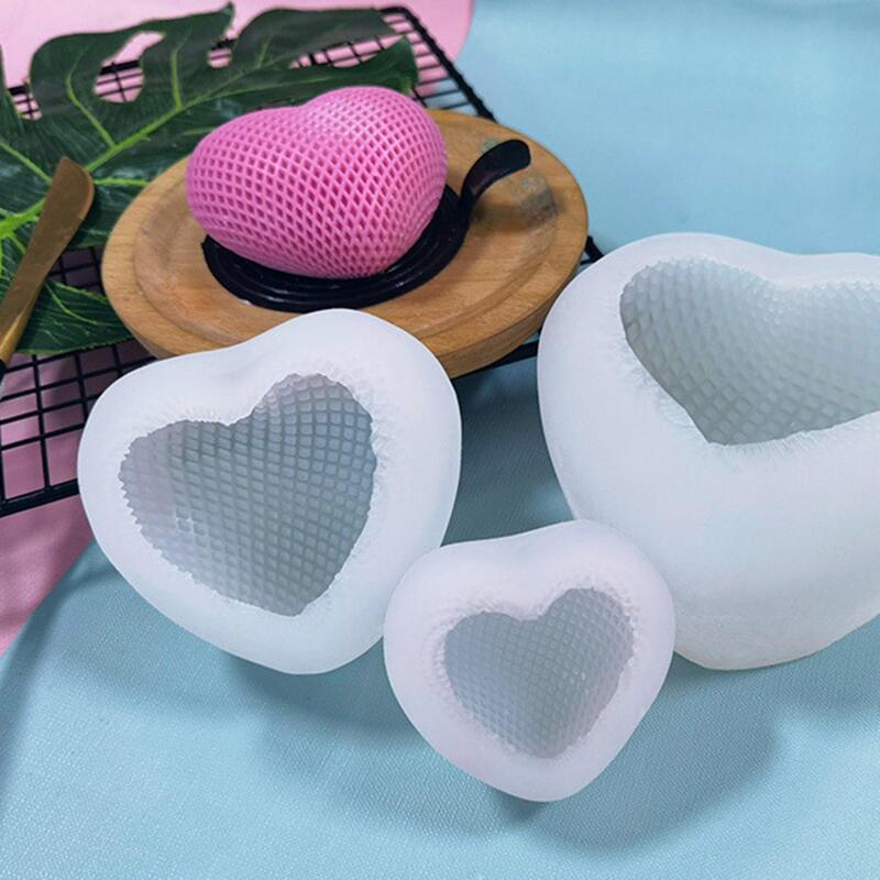 Silicon Mold Candle 3D Woven Love - Medium