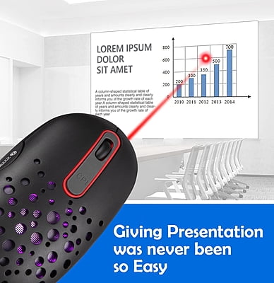Zoook Slideshow rechargable Mouse with Laser Pointer Zoook Slideshow rechargable Mouse with Laser Pointer