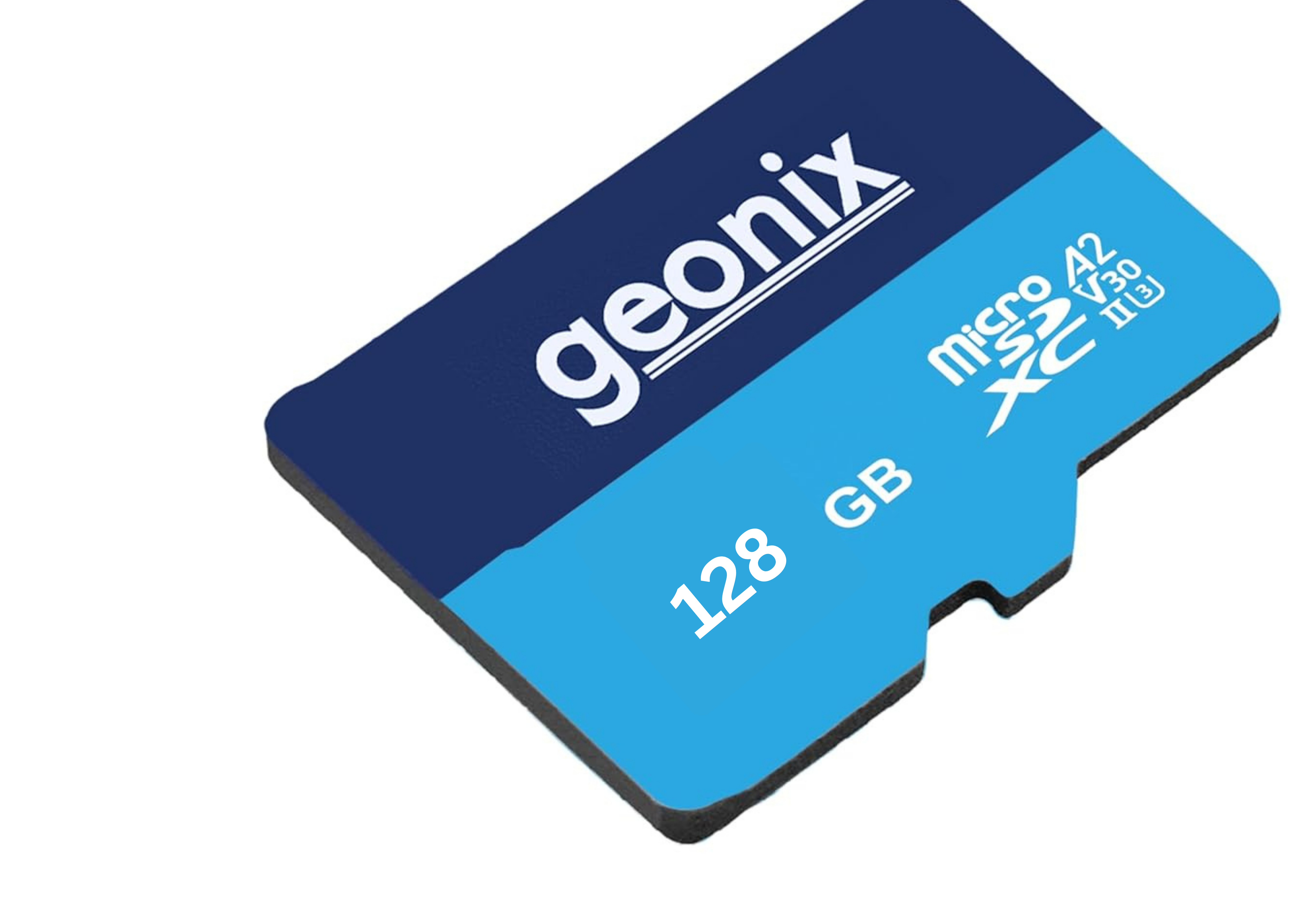 Geonix 128GB MicroSDXC Memory Card, 150MB/s Read, 70MB/s Write-GXMSD128GB