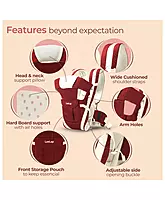 LuvLap Toddler Elegant Baby Carrier With 4 Carry Positions, For 4 To 24 Months Baby