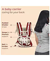 LuvLap Toddler Elegant Baby Carrier With 4 Carry Positions, For 4 To 24 Months Baby