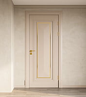 Elegant Beige 3D HDHMR Moulding Door