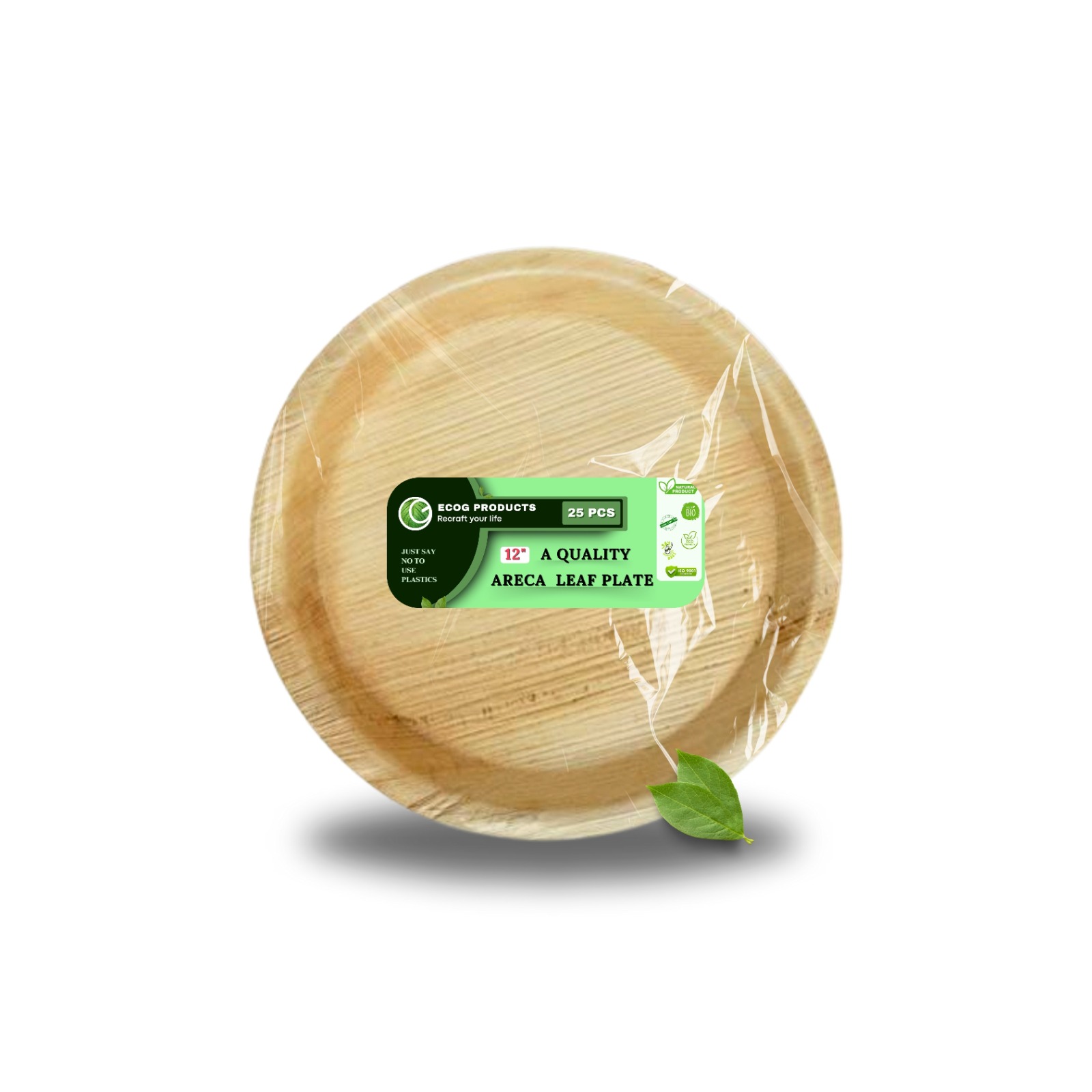 Areca Round Plates 6",8",10"2" 25Pcs Areca Round Plates 6",8",10"2" 25Pcs