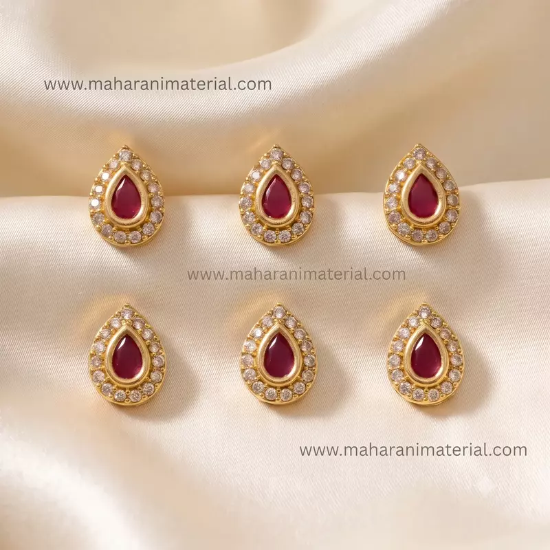 Drop Kundan Eye
