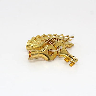 Generic 12 Pcs/Set Brass Lugs Ring Terminals Heavy Duty Battery Wire Welding Cable Terminals Cable Connector Generic 12 Pcs/Set Brass Lugs Ring Terminals Heavy Duty Battery Wire Welding Cable Terminals Cable Connector