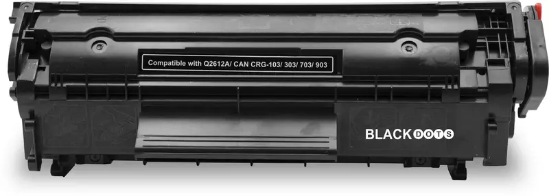 BLACK DOT 12A TONER CARTRIDGE