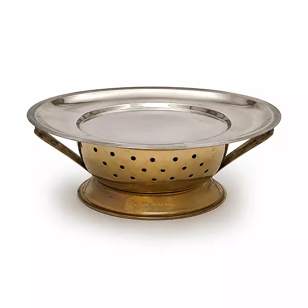 SNACKS WARMER OVEL BL PLATTER