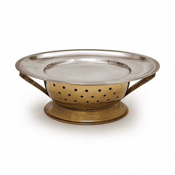SNACKS WARMER OVEL BL PLATTER