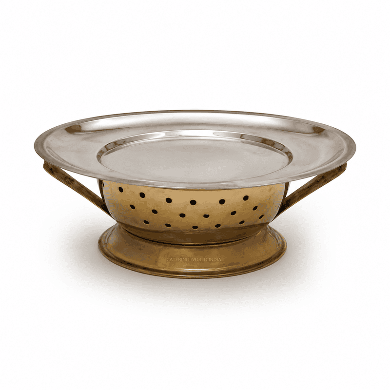 SNACKS WARMER OVEL BL PLATTER