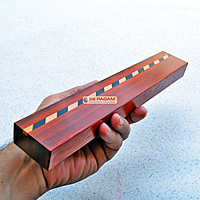 Padauk Wood Chinese Paperweight 12 Inch