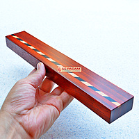 Padauk Wood Chinese Paperweight 12 Inch