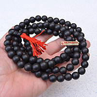 12MM Black Ebony Wood Karungali Very Big Size Mala 100% Original