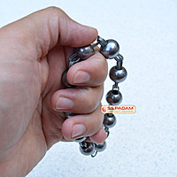 12mm Iron Sarbloh Beads Simarna Bracelet