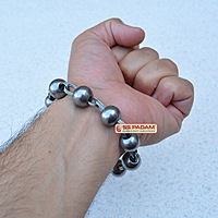 12mm Iron Sarbloh Beads Simarna Bracelet