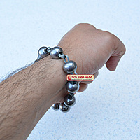 12mm Iron Sarbloh Beads Simarna Bracelet