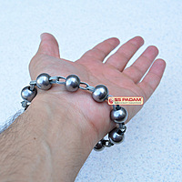 12mm Iron Sarbloh Beads Simarna Bracelet