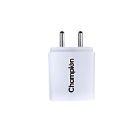 Champion 12W 5V/2.4A USB Wall Charger | Fast Charging Adapter for Android & USB Devices | Quick Charge 3.0 Support (White) Champion 12W 5V/2.4A USB Wall Charger | Fast Charging Adapter for Android & USB Devices | Quick Charge 3.0 Support (White)