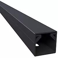 60mm X60mm X100cm PVC Black Cable Ducts/Trays