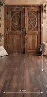 Cozy Wooden Doorway (PRE-ORDER)