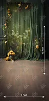 Green Drape Floral (PRE-ORDER)