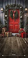 Christmas Red Door